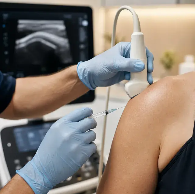 Preparación de terapia celular autóloga orientada al cartílago, tendón o hueso del hombro