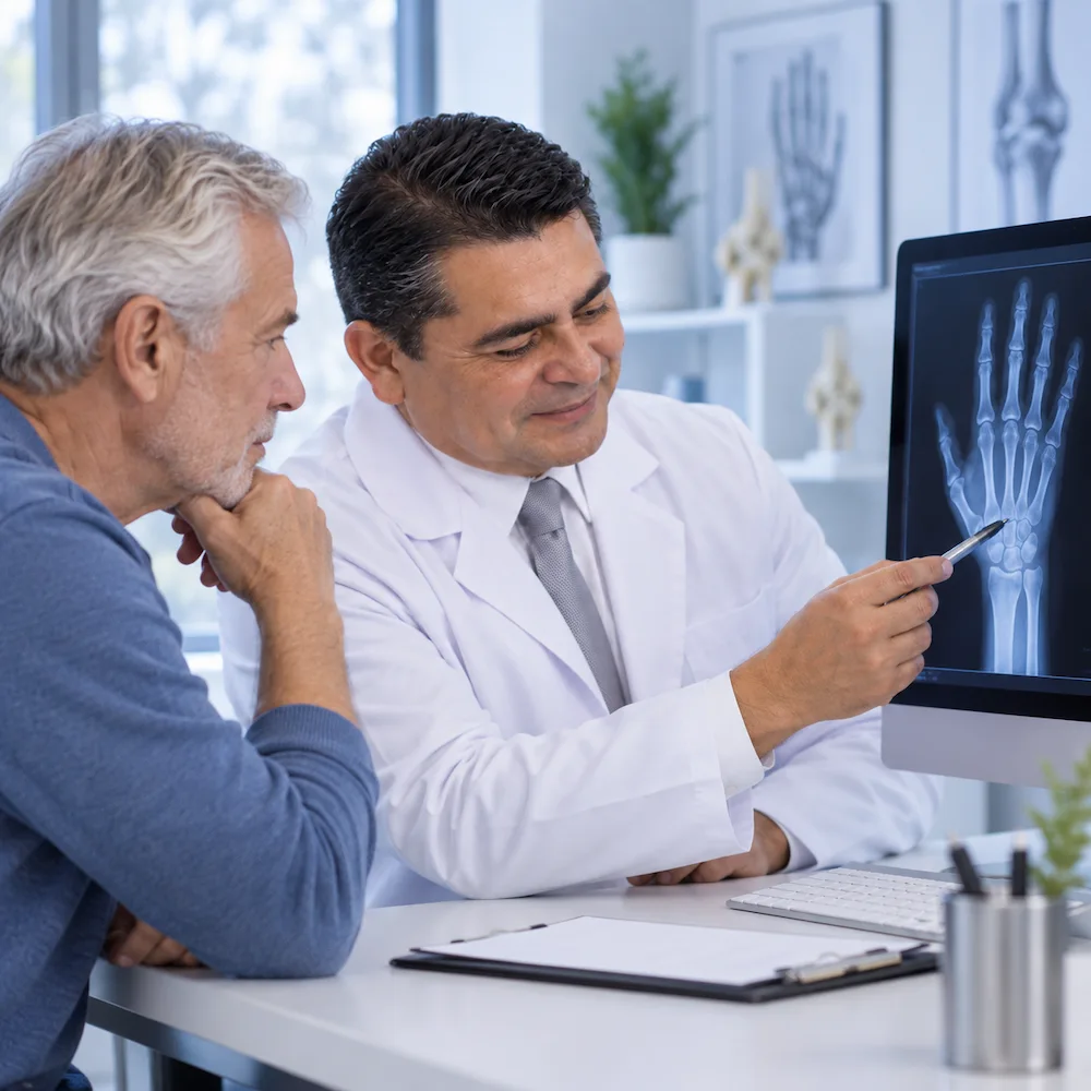Evaluación médica de la mano: historia clínica y estudios por imágenes