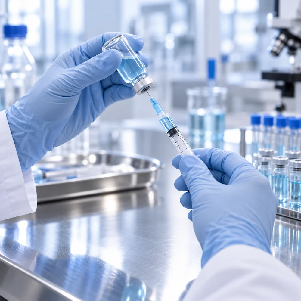 Preparación en laboratorio de la combinación celular personalizada para las arterias