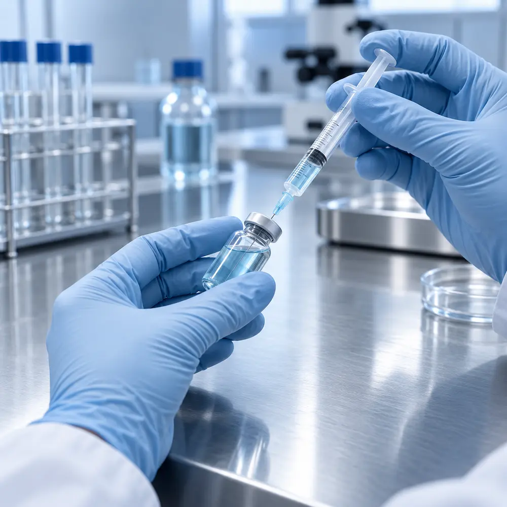 Preparación en laboratorio de la terapia celular personalizada para la cadera