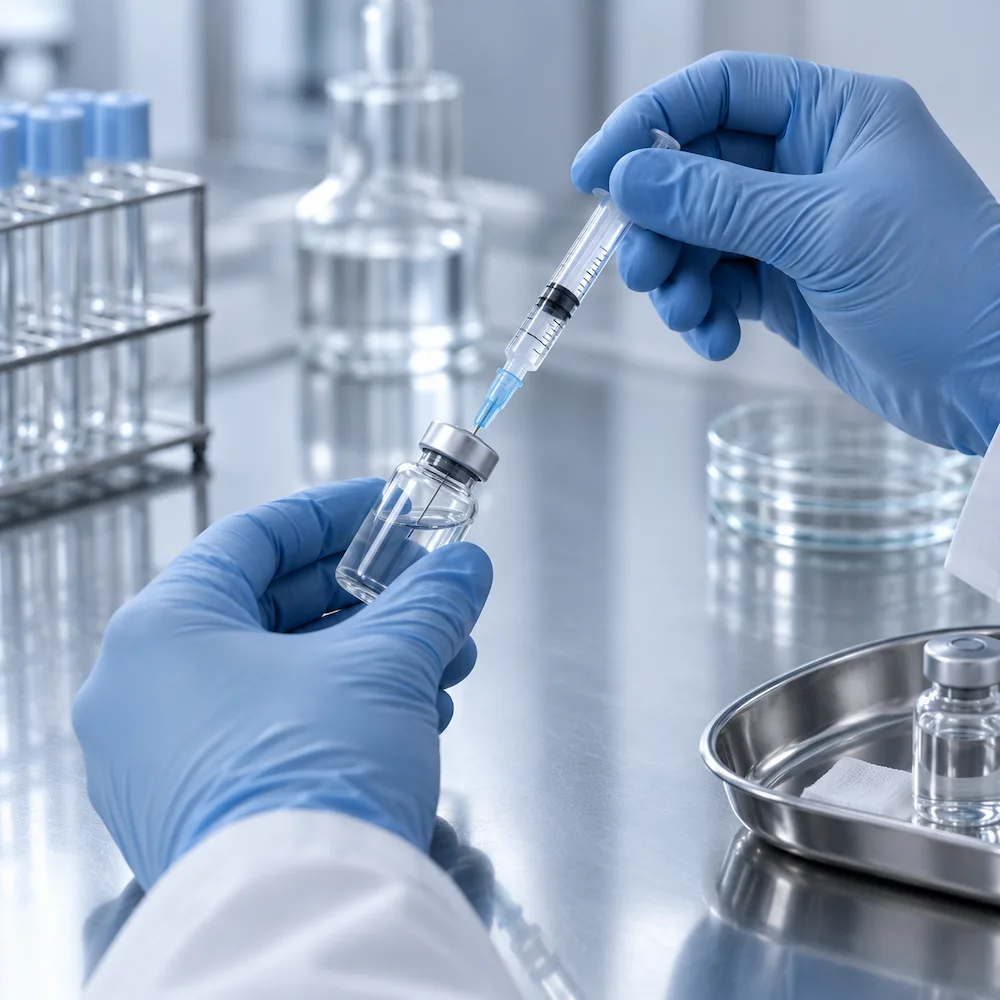 Preparación en laboratorio de la combinación celular personalizada para la piel